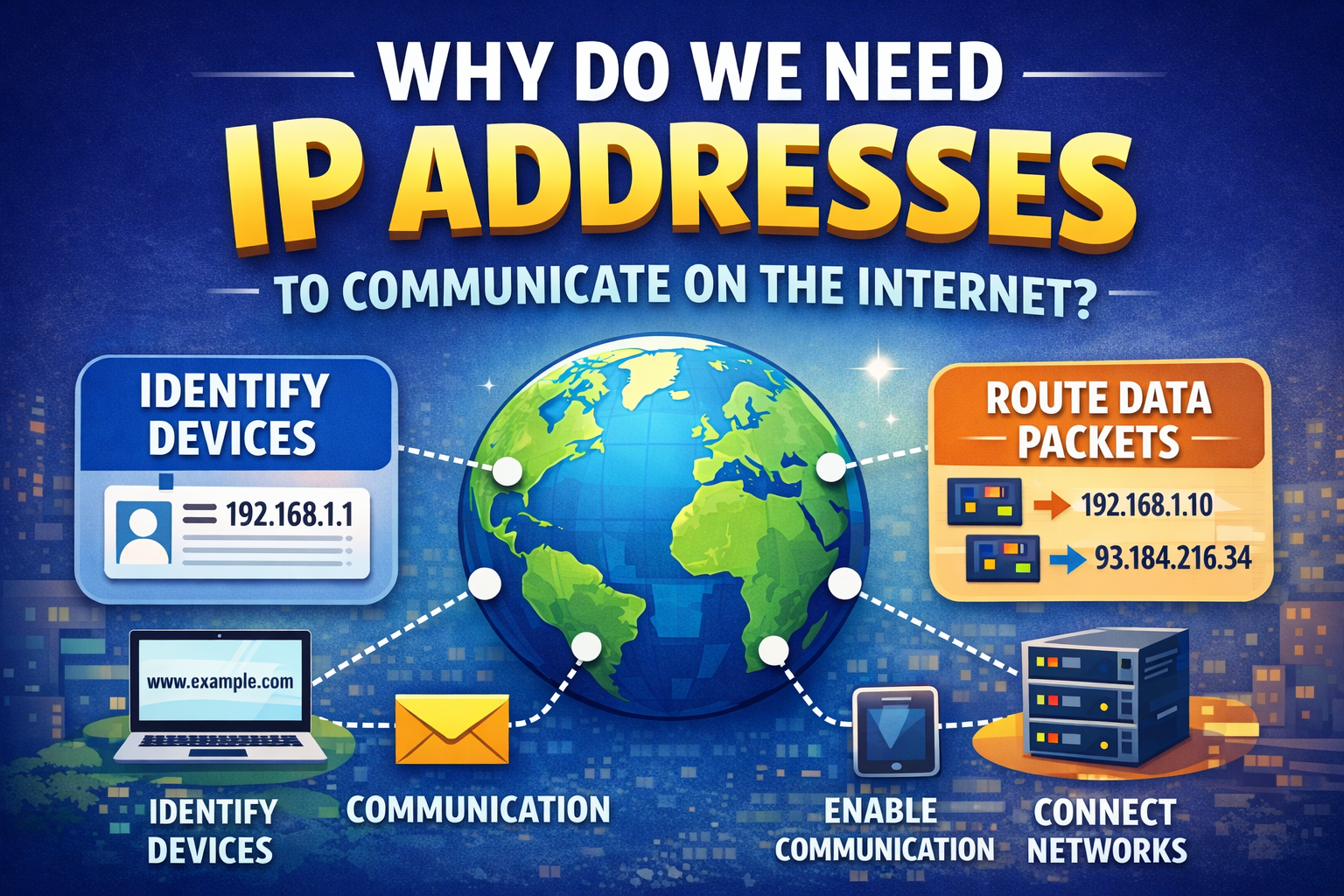Why we need Ip Address in networking